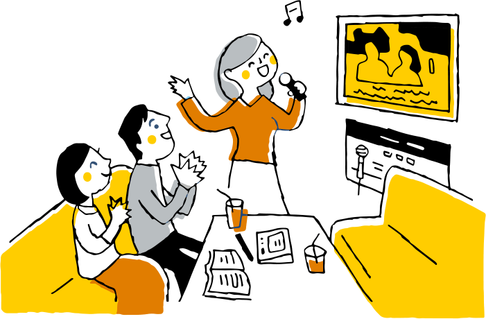 テンポスでは業務用通信カラオケのご紹介ができます